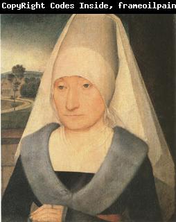 Hans Memling Portrait of an Old Woman (mk05)